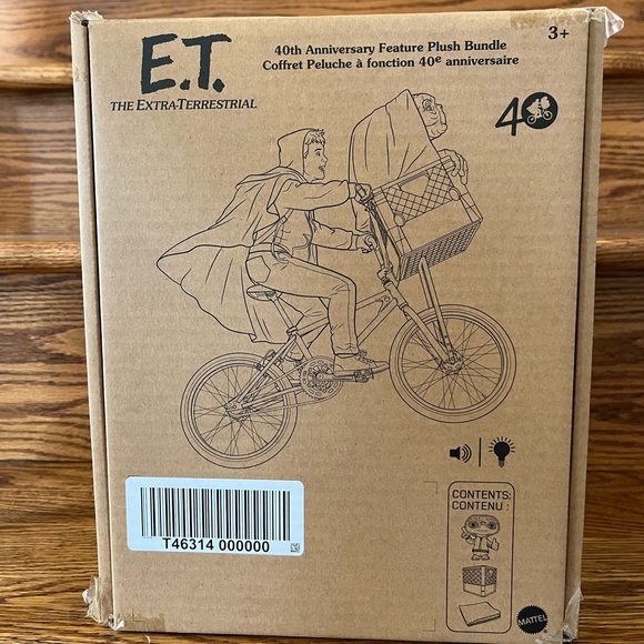 E.T. The Extra-Terrestrial 40th Anniversary Plush Bundle - NIB - Picture 2 of 7